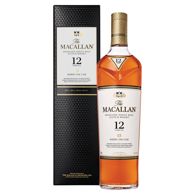 Whisky :: The Macallan :: Scotch Whisky Macallan Sherry Oak 12