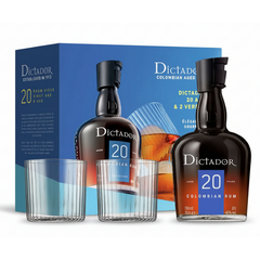 Dictador 0.7 L 40 % 20 Years Old 2 Glasses - Dictador Rum 20 Years Old